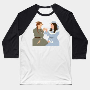 Anne & Diana! Sticker Baseball T-Shirt